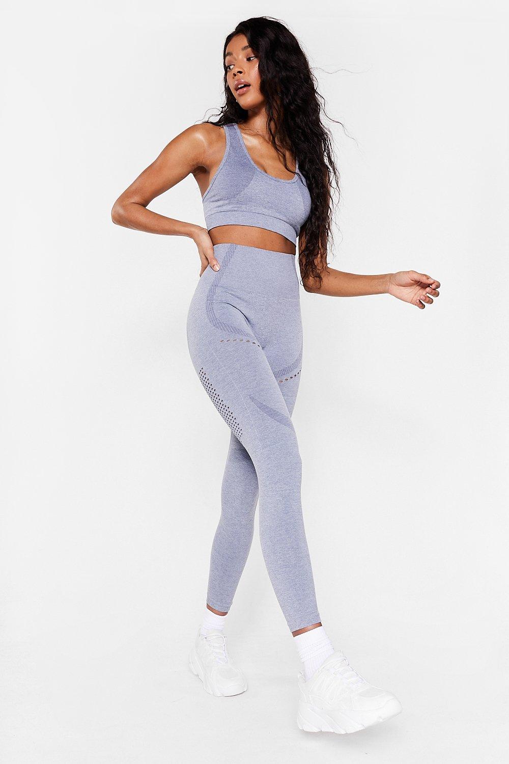 Light blue workout outlet leggings